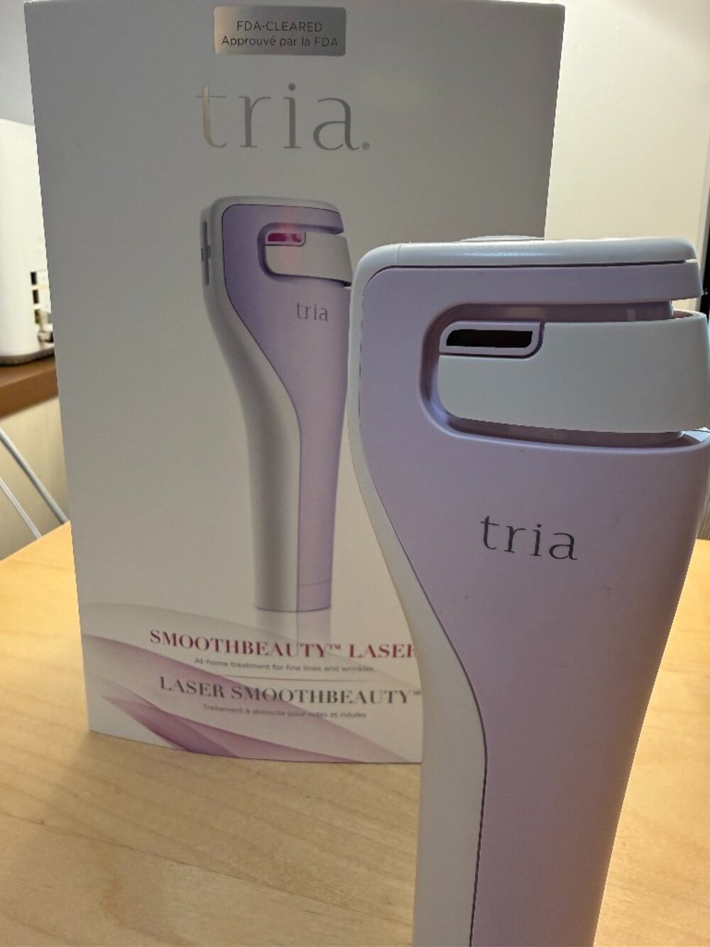 Tria Age Defying/Smooth Beauty Laser with box
